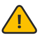 Alert triangle icon