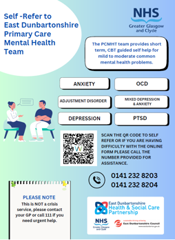 East Dun Primary Care Mental Health Services
